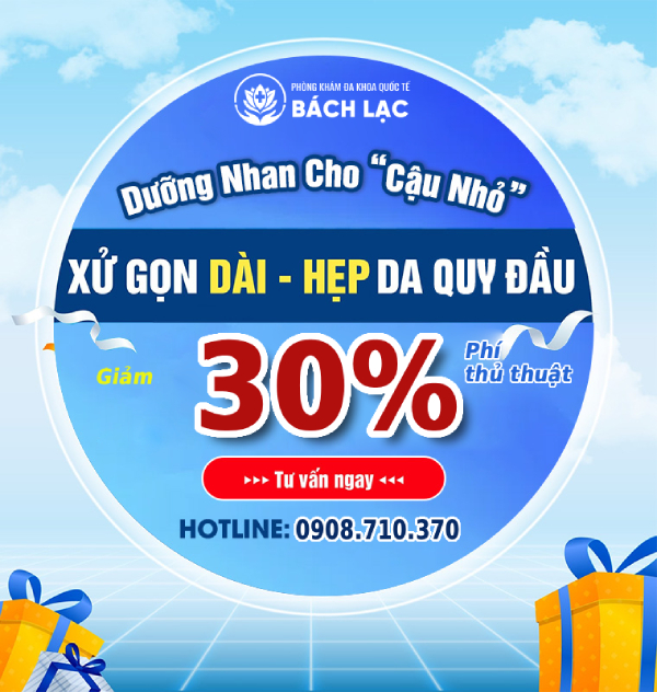 giảm 30% chi phí cắt bao quy đầu
