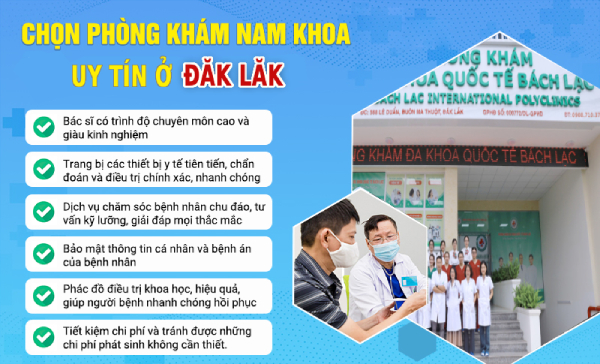 phòng khám nam khoa dak lak