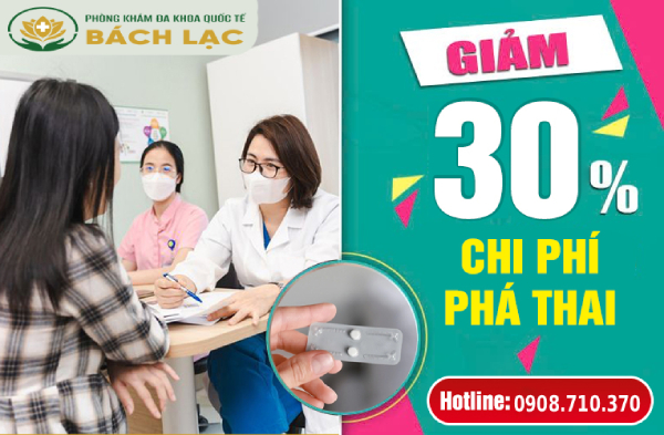 Giảm 30% chi phí phá thai